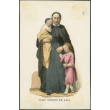 Image religieuse. Saint Vincent de Paul. 