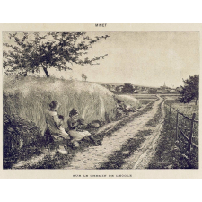 Sur le chemin de l'école.