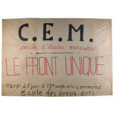 C.E.M. cercle d'études marxistes - Le front unique.