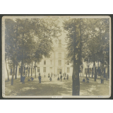 Lycée Hoche, vue extérieure du petit collège, Versailles.