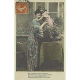 Fillette et sa mère. 