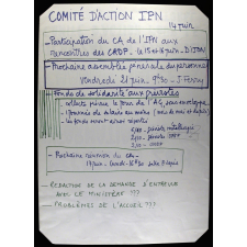 Comité d'action IPN - 14 juin.