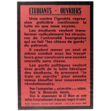 Etudiants - Ouvriers - Pour l'autogestion des Universités et des usines.