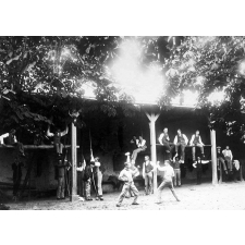 Ecole Normale d'Instituteurs de Châteauroux - Le gymnase (le 15 octobre 1899). 