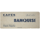 Buvard publicitaire. Cafés Banquise.