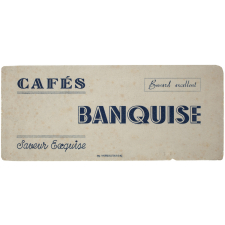 Buvard publicitaire. Cafés Banquise.
