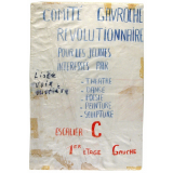 A la Sorbonne - Comité Gavroche révolutionnaire.