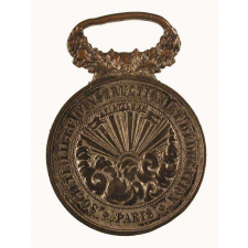 Médaille de la Société Libre d'Instruction et d'Éducation de Paris. 