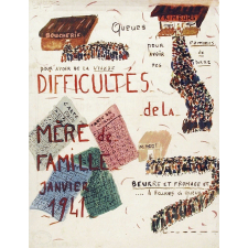 Difficultés de la mère de famille : Janvier 1941