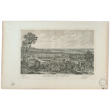 Vue de St. Cir près Versailles, prise audessus de la Sabliere et en suivant le Coteau de Satori.