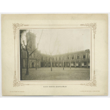 Lycée Ingres de Montauban. Cour et chapelle.