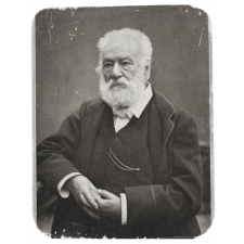 Portrait de Victor Hugo, à l'age de 85 ans.