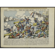 Prise des forts de Hué les 18, 19 et 20 août 1883. Actualité - Guerre du Tonkin.