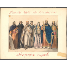 Première race dite Mérovingienne. De Pharamond à Childebert I 