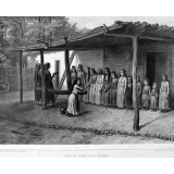 École de jeunes filles tatares. Déré Koui, près de Yalta (Crimée) 30 Août 1837.