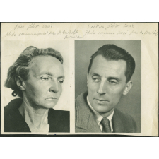 Irène et Frédéric Joliot-Curie.