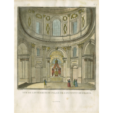 Vue de l'intérieur du Palais de l'Institut de France.