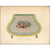 Modèle de broderie. Bourse brodée.