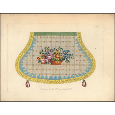Modèle de broderie. Bourse brodée.