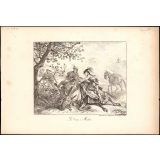 Fable de La Fontaine. . Les deux Mulets.