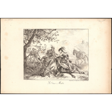 Fable de La Fontaine. . Les deux Mulets.