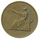 Médaille de prix de Littérature Ancienne. 