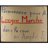 Permanence pour la Longue Marche.