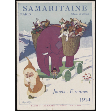 Samaritaine, Paris. Jouets, étrennes 1914.