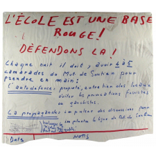 L'Ecole est une base rouge ! Défendons la !