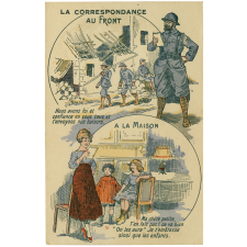 La Correspondance au Front - A la Maison.