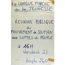 La Longue Marche de la Jeunesse.