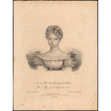 S.A.Rle. Mademoiselle Dartois. Née à Paris, le 21 Septembre 1819.