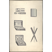 Outils d'écriture.