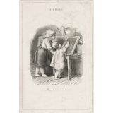 Monsieur Jujules à l'école.