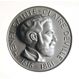 Médaille à l'effigie d'Henri Sainte-Claire Deville. 