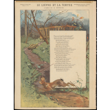 Le Lièvre et la Tortue. (Fable de La Fontaine).