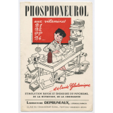 Buvard publicitaire. Phosphoneurol.