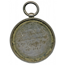 Médaille d'encouragement de l'École Royale Gratuite de Dessin.