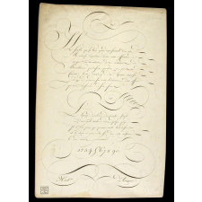 Modèle d'écriture.