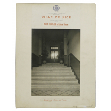 Ecole Ségurane de Filles et Garçons, Ville de Nice, Entrée de L'Ecole de Filles.