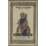 Sainte Catherine, vierge et martyre - Santa Caterina, virgen y martyr.