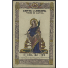 Sainte Catherine, vierge et martyre - Santa Caterina, virgen y martyr.