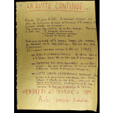 La Lutte continue…