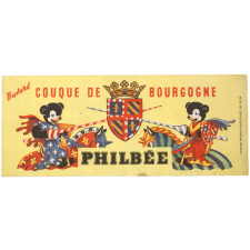 Buvard publicitaire. Couque de Bourgogne. Philbée.