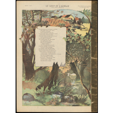 Le Loup et l'Agneau. (Fable de La Fontaine).