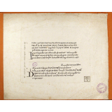 Exemple d'écriture manuscrite. 