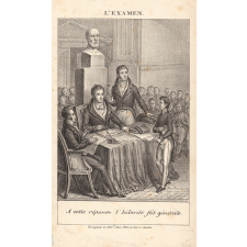 L'examen. A cette réponse l'hilarité fût générale.