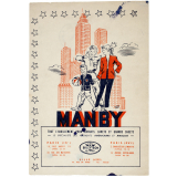 Buvard publicitaire. Manby. Gratte-ciel. 
