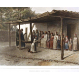 École de jeunes filles tatares. Déré Koui, près de Yalta (Crimée) 30 Août 1837.
