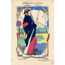 L'Alphabet de l'armée : G. V. C. Le garde-Voie.